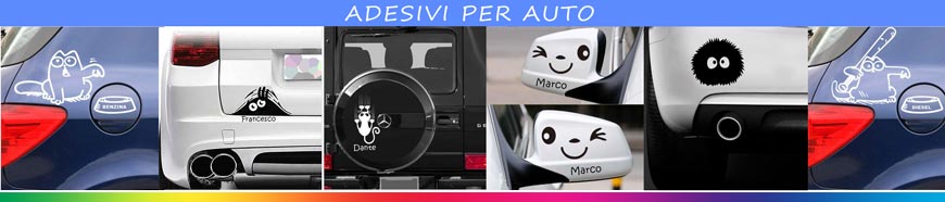 adesivi per auto